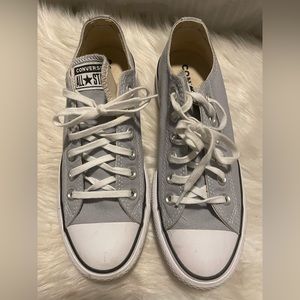 Converse in gray